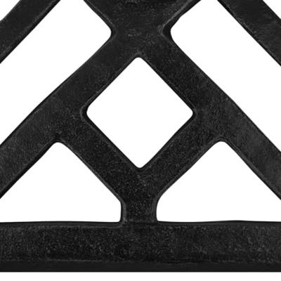 VidaXL Parasolvoet 44x44x31 cm gietijzer zwart