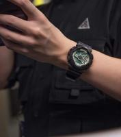 Casio G-Shock GA-110CD-1A3ER Zwart Groen (Ø 51 mm) Heren horloge - thumbnail