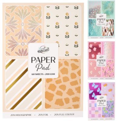 Knutselpapier A5 4 assorti | 12 stuks