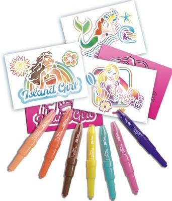Blopens - LANSAY - Disney Princess - 7 sjablonen - Vanaf 5 jaar