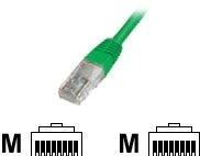 Digitus DK-1511-050/G RJ45 Netwerkkabel, patchkabel CAT 5e U/UTP 5.00 m Groen UL gecertificeerd 1 stuk(s) - thumbnail