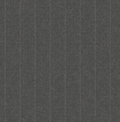 Dutch Wallcoverings Sauvage Streep - Zwart