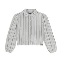 Indian Blue Jeans Zomer shirt L/S meisjes - navy blauw - gestreept - thumbnail