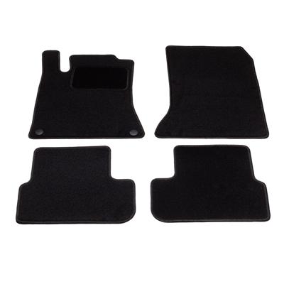 Automatten op maat - zwart stof - Mercedes GLA X156 vanaf 2014