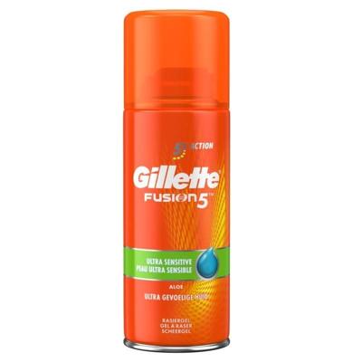 Gillette Scheergel 75ml Fusion5 Ultra Sensitive Reisformaat