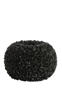 Light & Living Vaas 'Phylia' ø48cm, kleur Mat Zwart