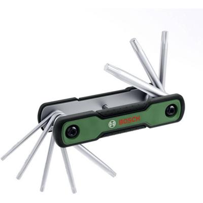 Bosch Groen Torx-Sleutelset | 8-in-1 | Opvouwbare - 1600A039L8 Bosch Groen Torx-Sleutelset | 8-in-1 | Opvouwbare - 1600A039L8