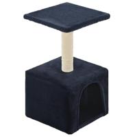 VidaXL Kattenkrabpaal met sisal krabpaal 55 cm donkerblauw - thumbnail