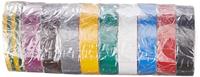 Adam Hall 580813RNB10 Isolatietape-set 10-kleurig (l x b) 10 m x 15 mm 10 stuk(s) - thumbnail
