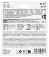 tesa Powerstrips CLICK Small 16x 2 stuks (l x b) 60 mm x 20 mm Inhoud: 16 paar - thumbnail
