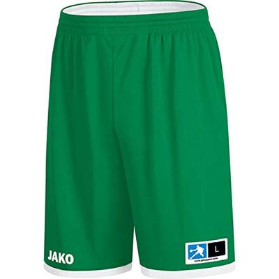 JAKO 4451 Reversible Short Change 2.0 - Sportgroen/Wit - S