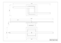 Trio Witte plafondlampViale design - R67303131 - thumbnail