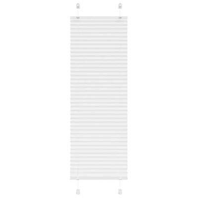 Pliss rolgordijn 40x150 cm stofbreedte 39,4 cm polyester wit