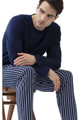 Mey Pyjama Portimo blauw