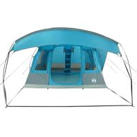 Tunneltent 5-persoons waterdicht blauw - thumbnail