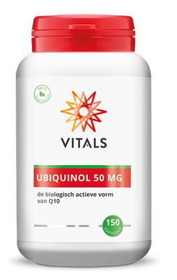 Vitals Ubiquinol 50mg Softgels