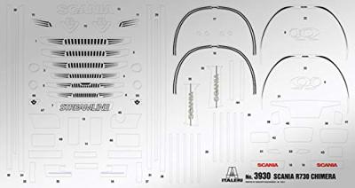Italeri 510003930 Scania R730 Streamline Chimera Vrachtwagen (bouwpakket) 1:24