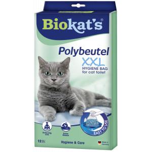 Biokat's Polybeutel plasticzakken XXL voor kattenbak 1 verpakking