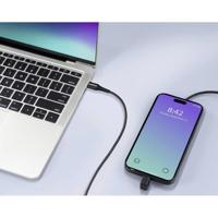 Renkforce USB-kabel USB 2.0 USB-C stekker, USB-C stekker 1.00 m Zwart Stekker 180° gedraaid RF-6721078 - thumbnail