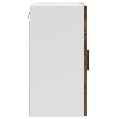 Keukenwandkast Porto bewerkt hout gerookt eikenkleurig