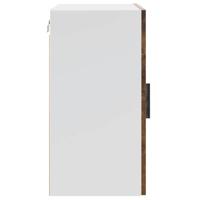 Keukenwandkast Porto bewerkt hout gerookt eikenkleurig - thumbnail