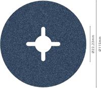 Bosch Accessories 2608606729 Fiberschijf Diameter 115 mm 1 stuk(s) - thumbnail