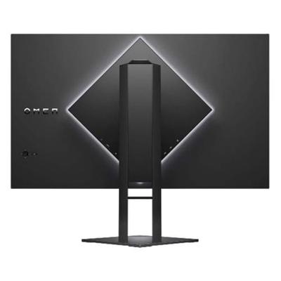 Omen 27i 2K Gaming Monitor - 27 inch scherm, QHD IPS-display, 165Hz, Adaptive Sync, HDMI, DisplayPort, 3 x USB, 1 ms reactietijd, in hoogte verstelbaar, Ambient RGB, zwart