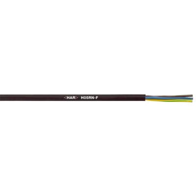 LAPP 16002583/1 Rubberkabel H05RN-F 4 x 0.75 mm² Zwart per meter LAPP 16002583/1 Rubberkabel H05RN-F 4 x 0.75 mm² Zwart per meter