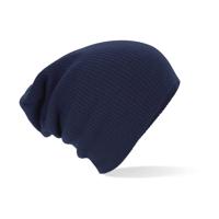 Beechfield CB461 Slouch Beanie - French Navy - One Size - thumbnail