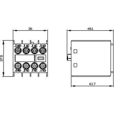 Siemens 3RH2911-1FA22 Hulpschakelblok 10 A 1 stuk(s) Siemens 3RH2911-1FA22 Hulpschakelblok 10 A 1 stuk(s)