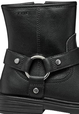 Hoge schonen - J569QH - J ECLAIR GIRL GEOX zwart