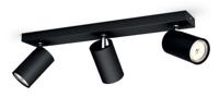 Philips OpbouwspotKosipo 3-lichts zwart - 5059330PN - thumbnail