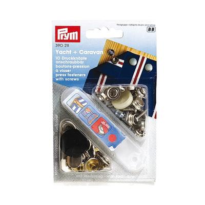 Prym Yacht & Caravan Drukknopen (10 stuks) Prym Yacht & Caravan Drukknopen (10 stuks)