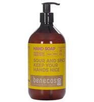Benecos Handsoap organic ginger + organic lemon (500 ml) - thumbnail