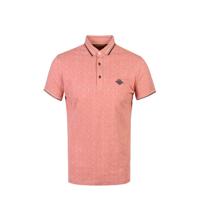 GABBIANO regular fit polo met contrastbies oudroze - thumbnail