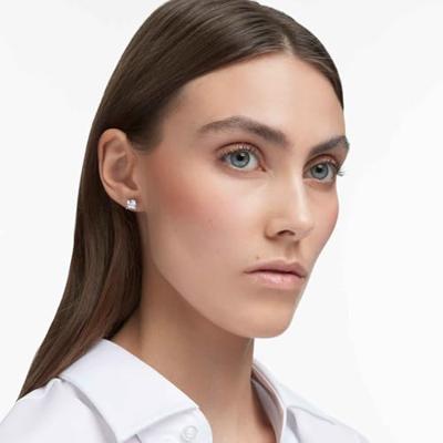 Swarovski 5430365 Oorbellen Attract zilverkleurig