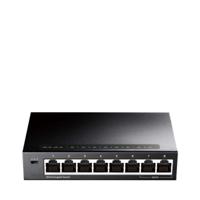 Cudy 8-port gigabit desktop metal switch (zwart) - thumbnail