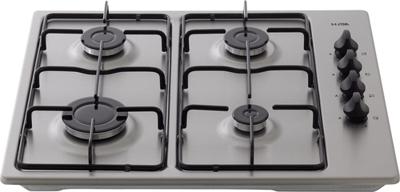 Etna T106VRVSA Gas kookplaat Grijs