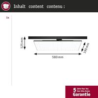 Paulmann ProRail3 Kratos 96583 LED-railspot ProRail3 75 W LED Zwart - thumbnail