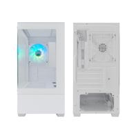 ATX Semi-toren BehuizingCoolBox COO-CHA-GM200W-0 Wit Groen - thumbnail
