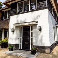 De Vecht Muurlamp Bewegingssensor Zwart - thumbnail