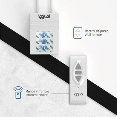 Elektrisch Wandpaneel iggual PSIES200 200 x 200 cm Elektrisch Wandpaneel iggual PSIES200 200 x 200 cm