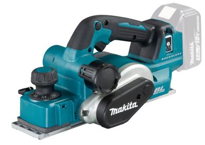 Makita Makita DKP181 - Elektrohobel - schnurlos - ohne Batterie Accuschaafmachine Zonder accu Schaafbreedte: 82 mm 18 V Felsdiepte (max.): 3 mm