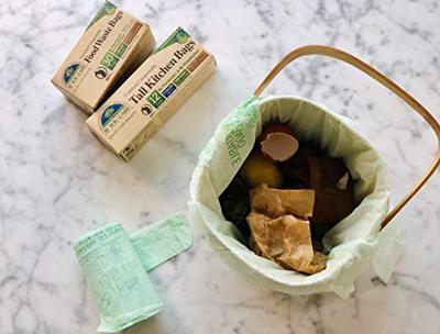 If You Care Afval zakken - 49l - recycled met trekband