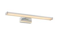 Lucide ONNO - Spiegellamp Badkamer - LED - 1x11W 3000K - IP44 - Mat chroom - thumbnail