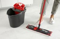 Vileda Ultramax XL Box mop/dweil Droog en nat Microvezel Zwart, Rood - thumbnail