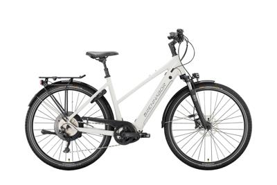 BRENNABOR elektrische trekkingfiets "t-66e" mod. 22 ebike trekk. t-66e 28/55 trap.10sp. grey m/grey m.