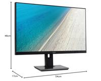 Acer Vero B227QEbmiprzxv LED-monitor Energielabel E (A - G) 54.6 cm (21.5 inch) 1920 x 1080 Pixel 16:9 4 ms HDMI, DisplayPort, VGA, USB-A 3.2 Gen 1, USB-B, - thumbnail