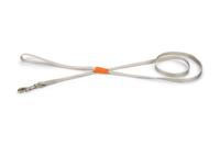 Beeztees Uni - Hondenriem - Lichtgrijs - 120 cm x 10 mm - thumbnail