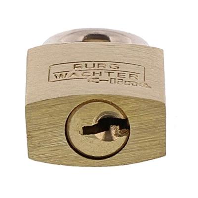 Burg Wächter 4er Set Quadro 222 15 SB Hangslot Gelijksluitend Messing Sleutelslot